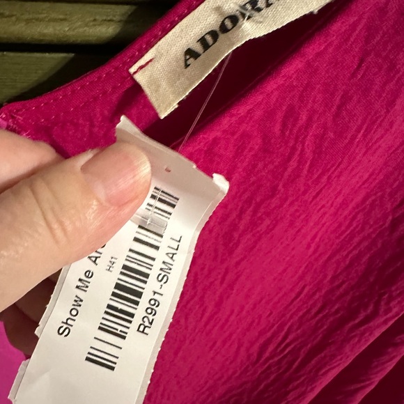 Two tone pink top NWT - Picture 3 of 8